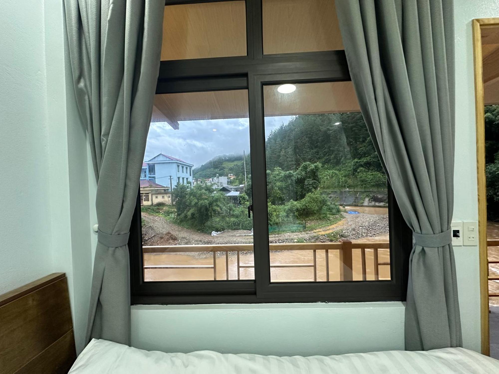 Bed and Breakfast Nha Nghi Kim Dong Mu Cang Chai Exteriér fotografie