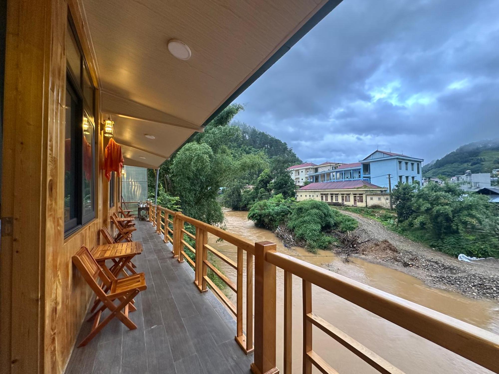Bed and Breakfast Nha Nghi Kim Dong Mu Cang Chai Exteriér fotografie