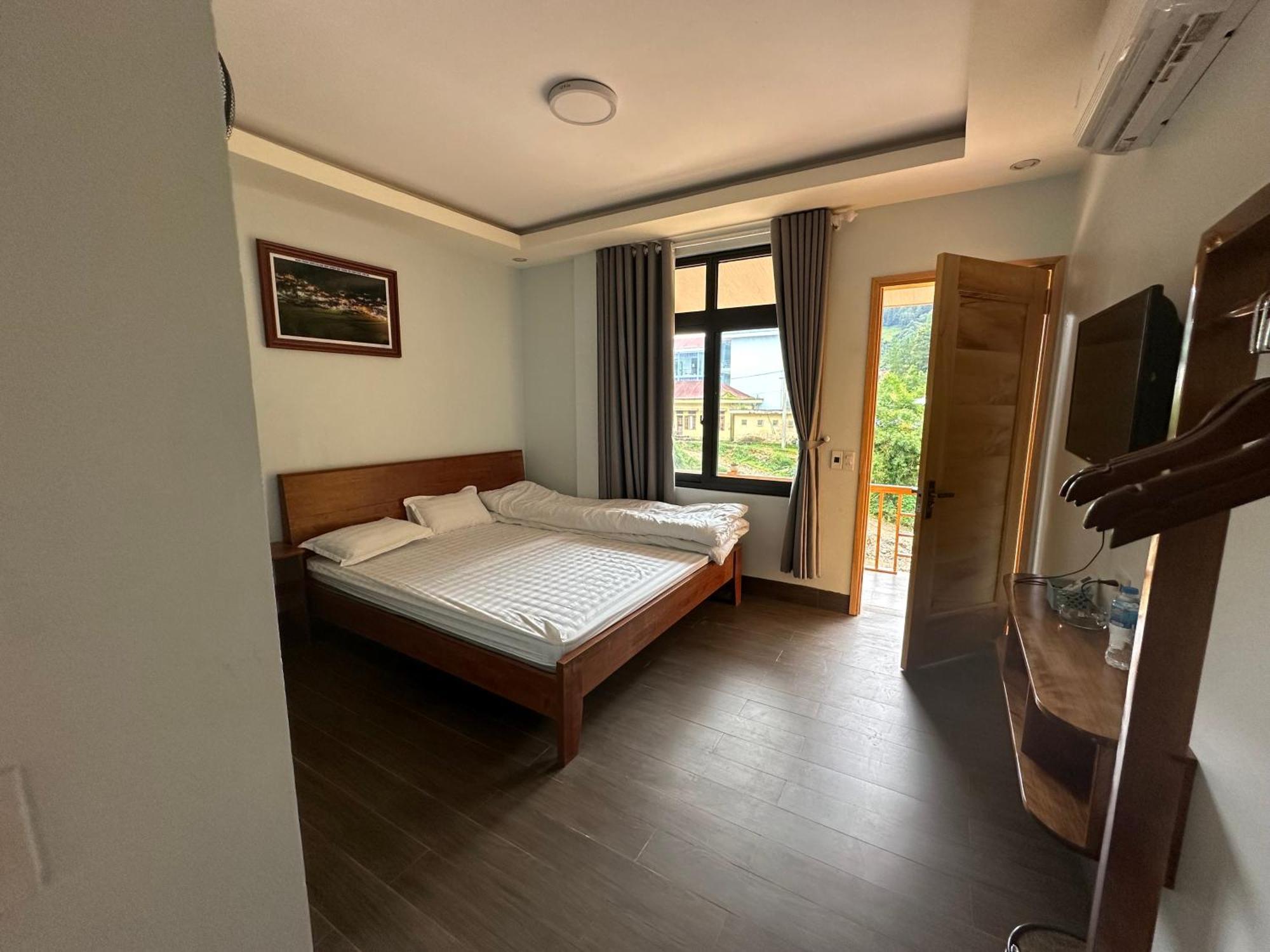 Bed and Breakfast Nha Nghi Kim Dong Mu Cang Chai Exteriér fotografie
